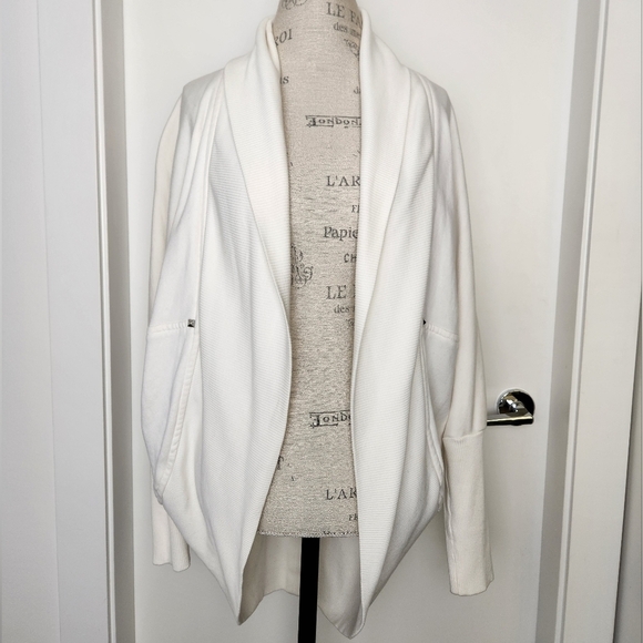 Aritzia White Diderot Cardigan - Picture 1 of 11